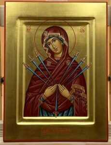 Богородица «Семистрельная» Образец 16 Миасс